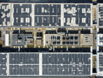 華能蜂巢光儲一體化項目光伏區發電并網成功