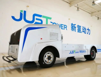 全球首款！新氫動力發布固態儲氫燃料電池叉車和5G氫能無人汽車