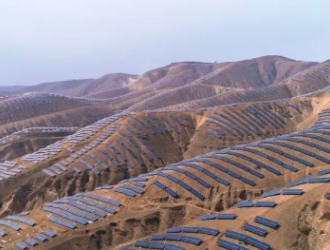 "十四五"期間甘肅個光伏大型地面電站全容量并網(wǎng)
