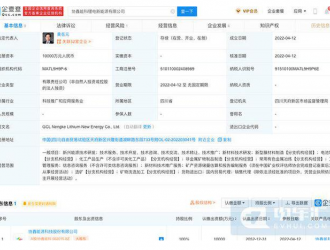 協鑫能科成立鋰電新能源公司，注冊資本1億元